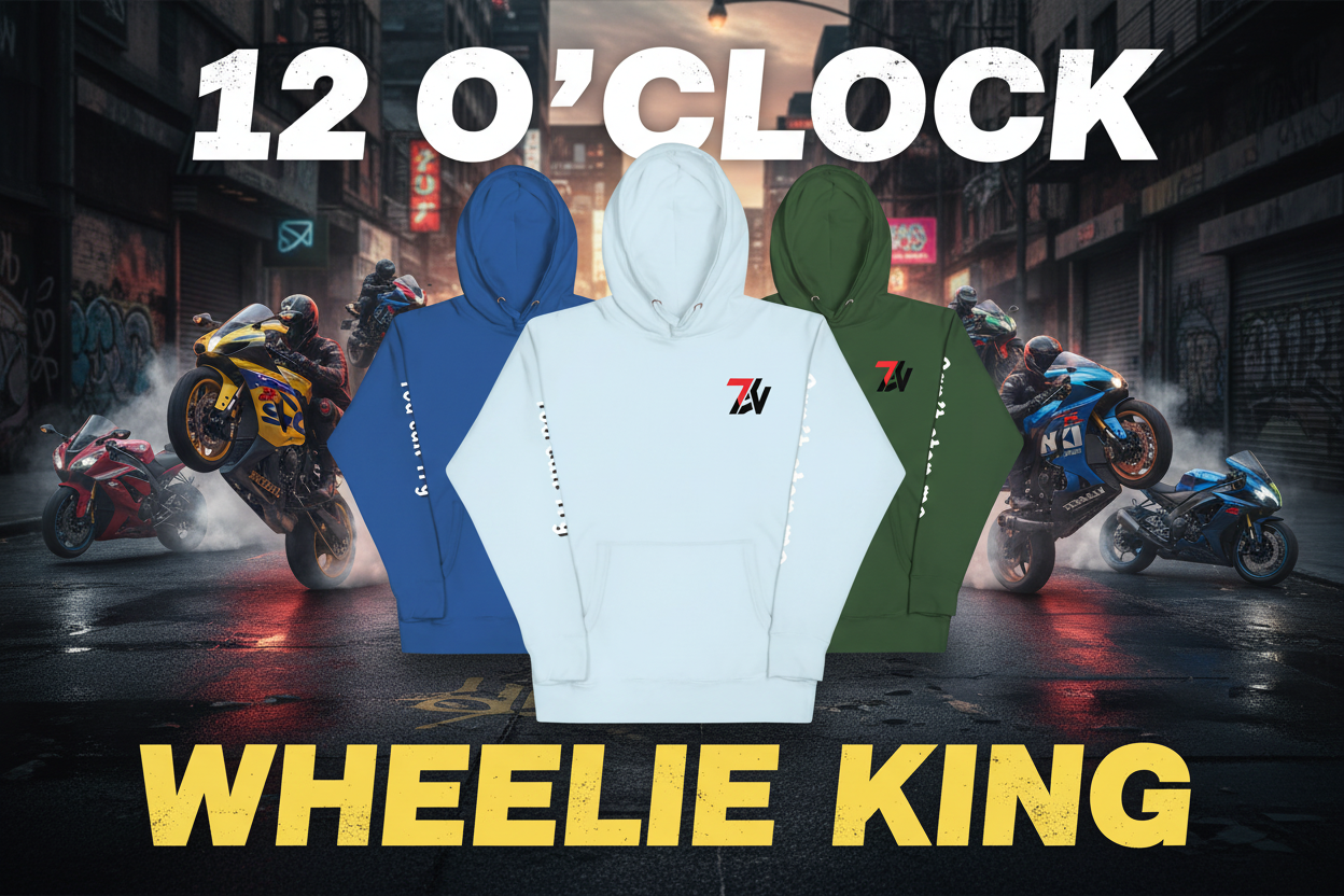 12 O'clock Product Ad with Wheelies