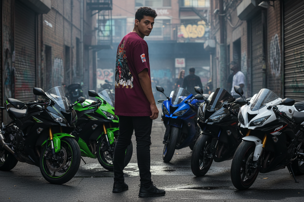 7ev T-Shirt Back Lifestyle