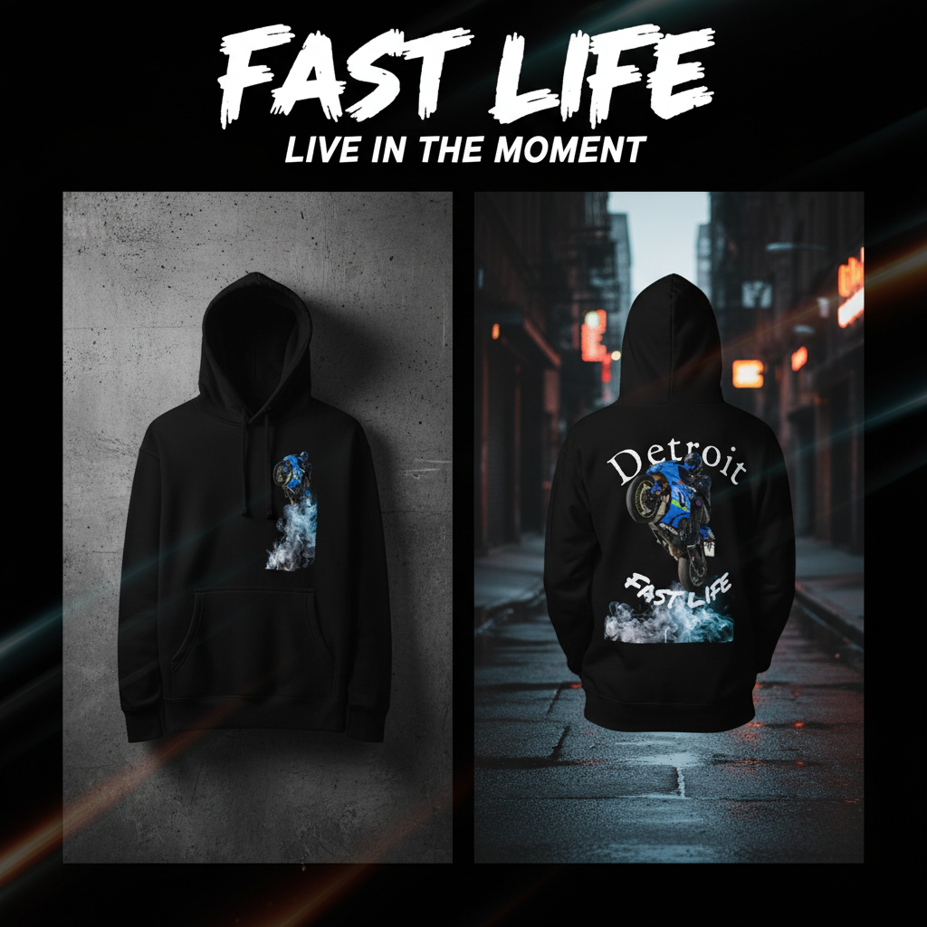 Fast life hoodie