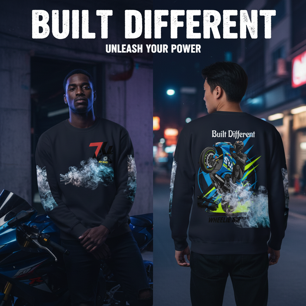 Built Different Front & Back Split