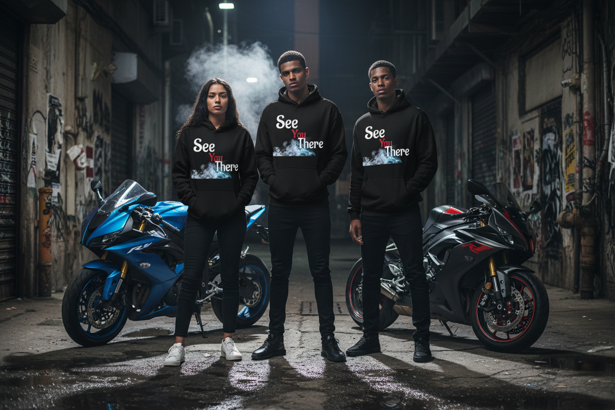 Urban Alley Front Hoodie Ad