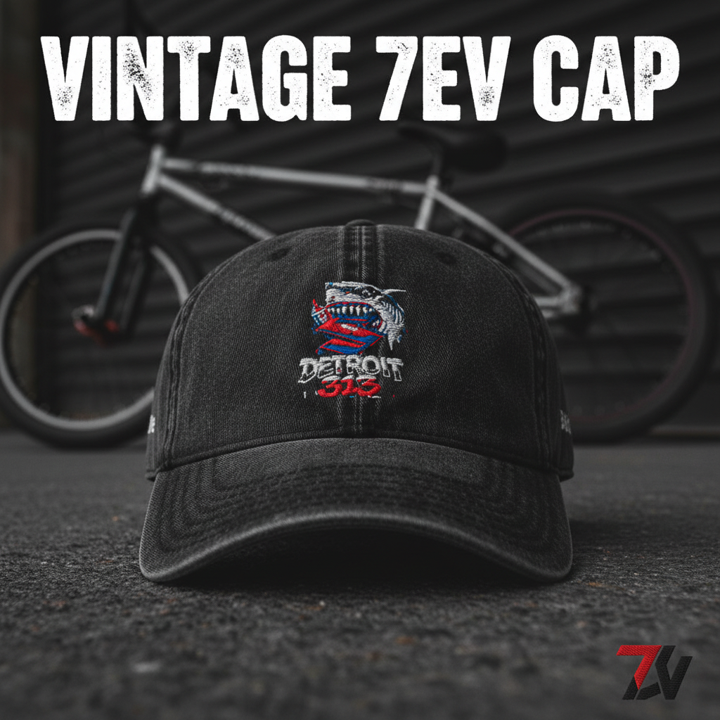 Vintage 7ev Cap Front Ad